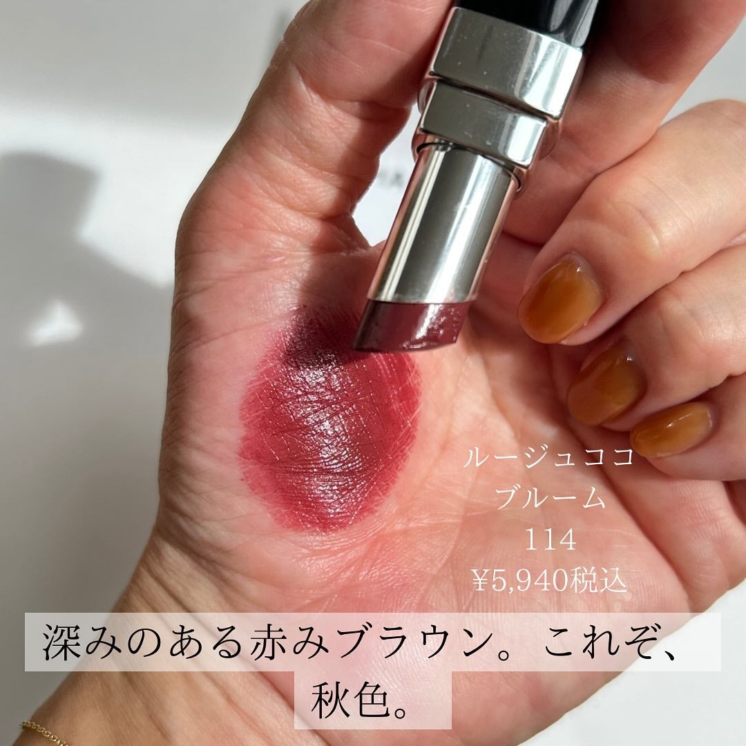 HIROMI アラフォーコスメ on LIPS 「【ブルベ冬のCHANEL秋色リップ4選】ブルベ冬さんが得意とす..」(5枚目)