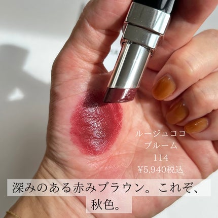 HIROMI アラフォーコスメ on LIPS 「【ブルベ冬のCHANEL秋色リップ4選】ブルベ冬さんが得意とす..」(5枚目)