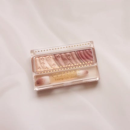 トーンアップアイシャドウ/CEZANNE/アイシャドウパレットを使ったクチコミ(1枚目)