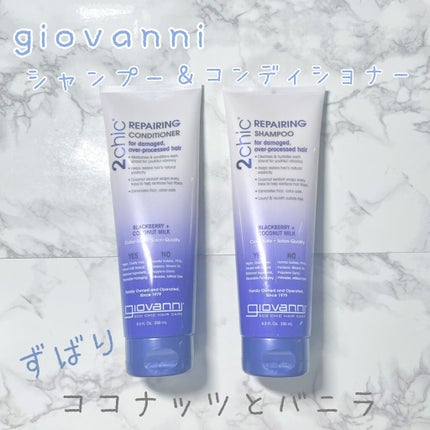ジョヴァンニ 2chic ダメージ シャンプー/コンディショナー シャンプー 250ml/giovanni/市販シャンプーの画像