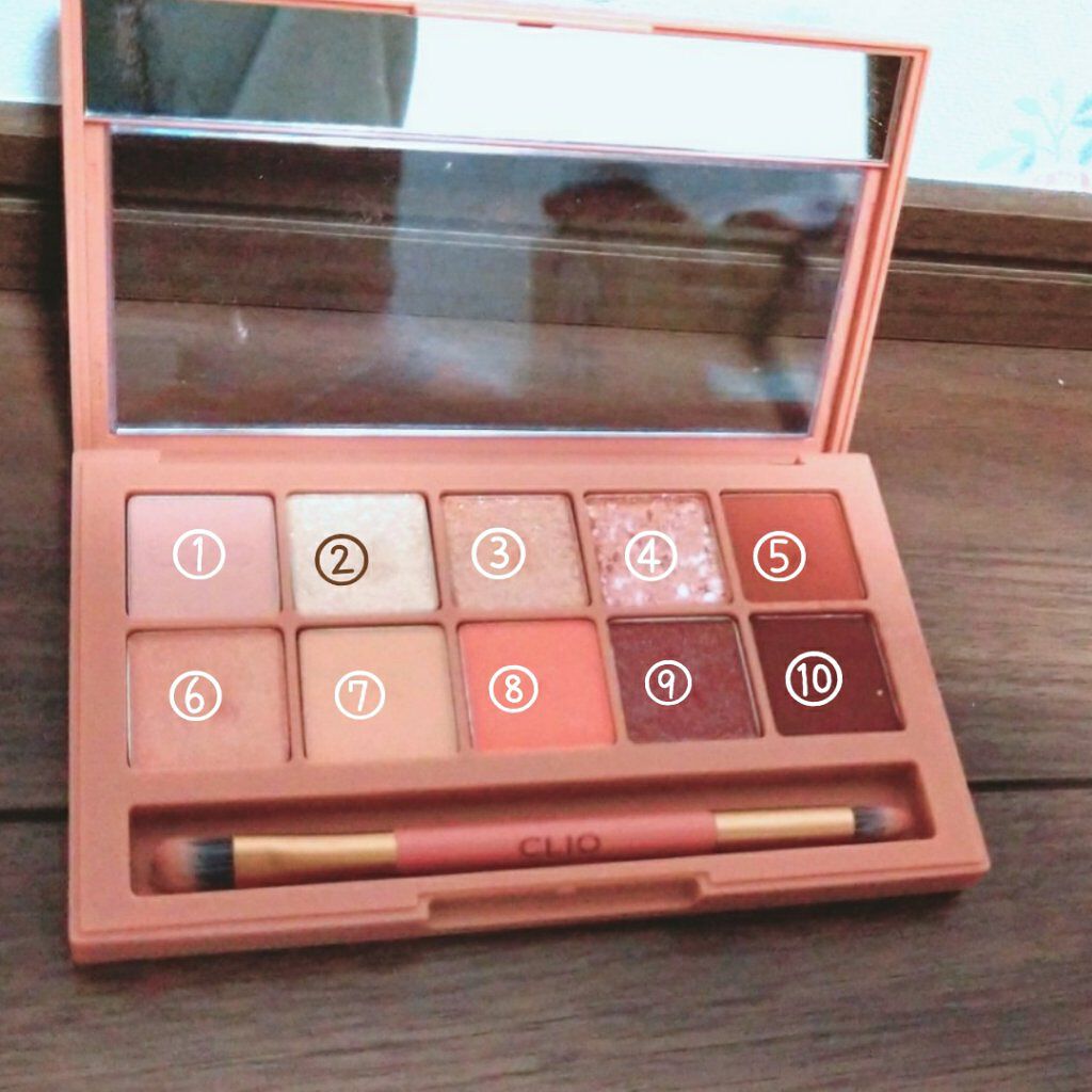 プロ アイ パレット/CLIO/アイシャドウパレットを使ったクチコミ(2枚目)