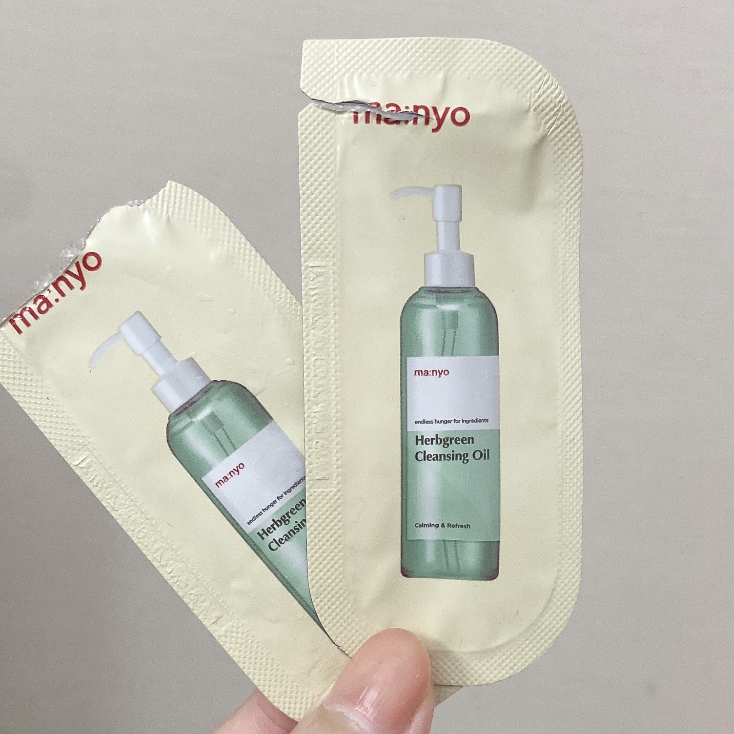 Herbgreen クレンジングオイル/manyo/オイルクレンジングを使ったクチコミ（1枚目）