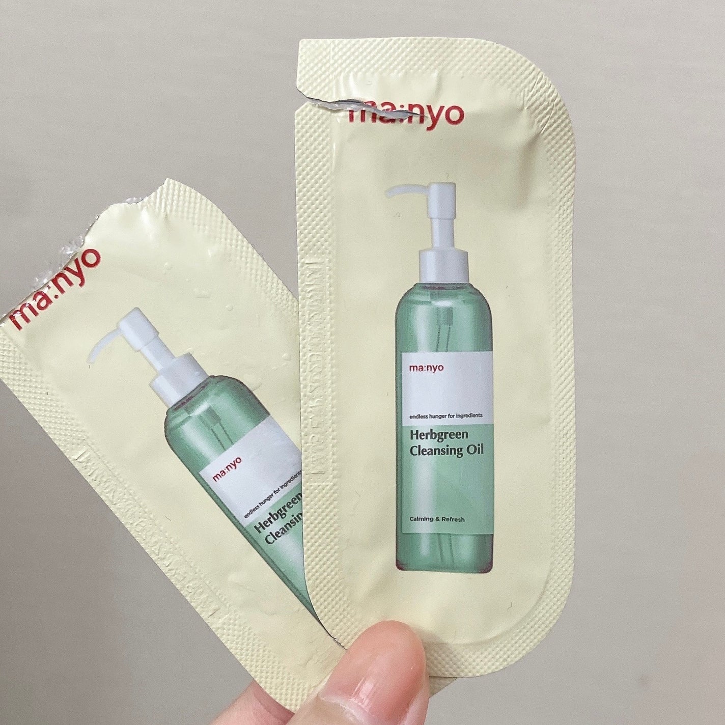 Herbgreen クレンジングオイル/manyo/オイルクレンジングを使ったクチコミ(1枚目)