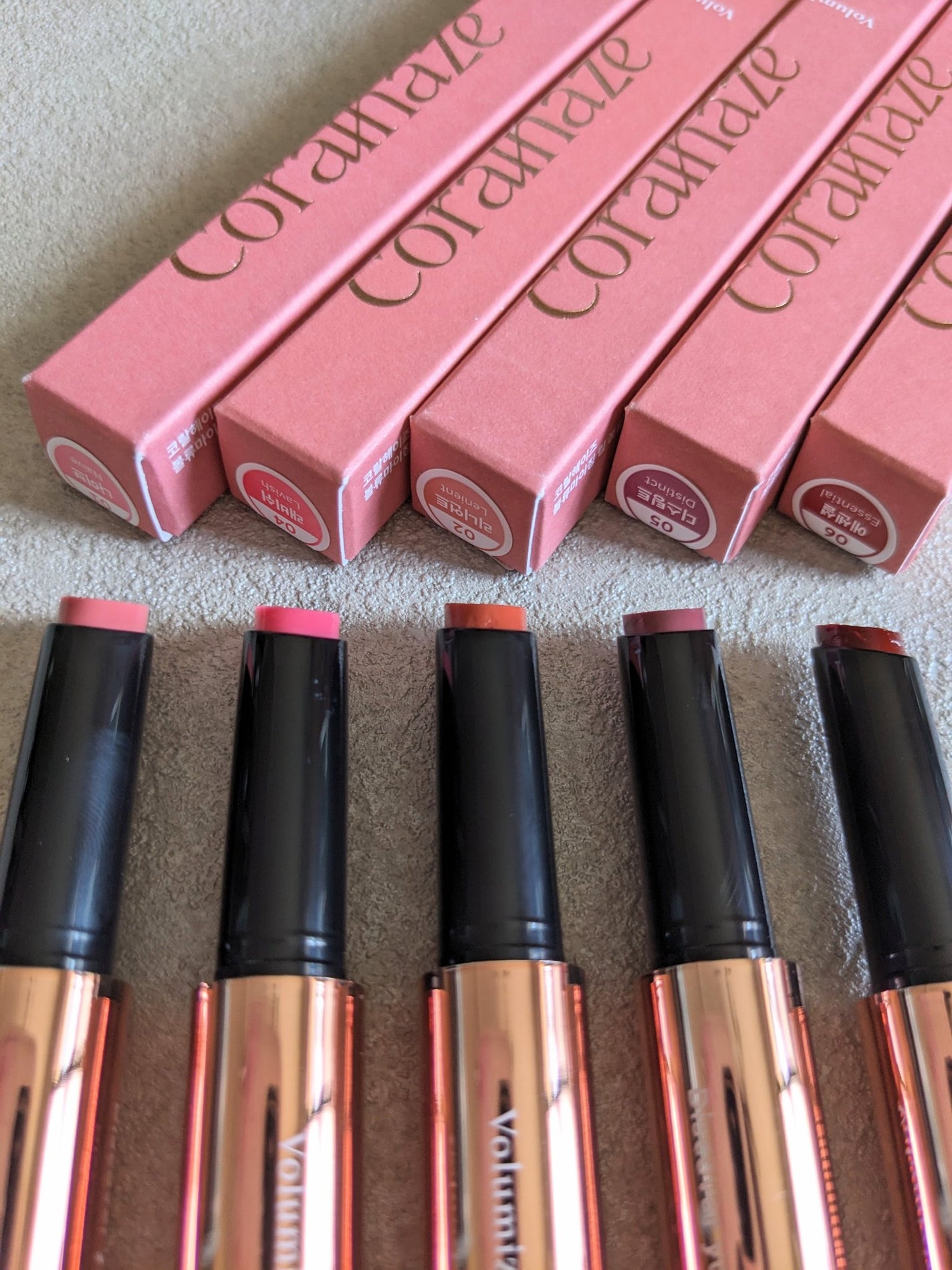 ボリューマイジングフォンデュリップ/Coralhaze/口紅を使ったクチコミ(4枚目)