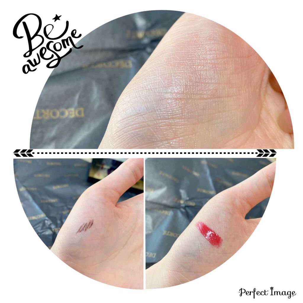 コスメデコルテ クリスマスコフレ2020/DECORTÉ/メイクアップキットを使ったクチコミ(3枚目)