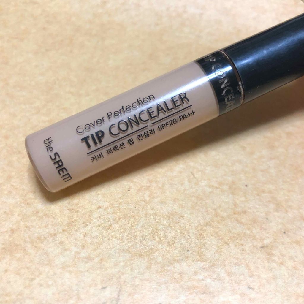 カバーパーフェクション チップコンシーラー/the SAEM/リキッドコンシーラーを使ったクチコミ（1枚目）