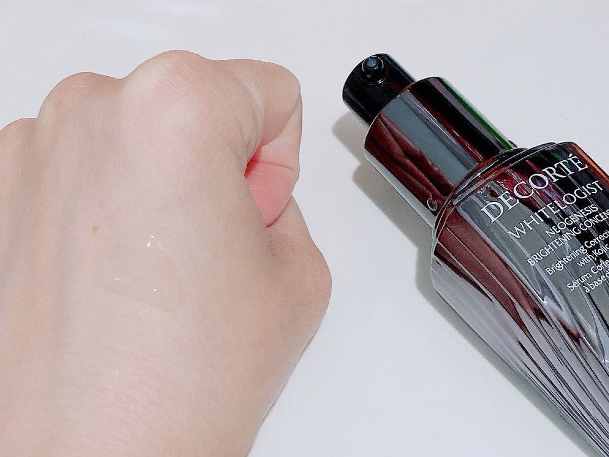ホワイトロジスト ネオジェネシス ブライトニング コンセントレイト/DECORTÉ/美容液を使ったクチコミ(3枚目)