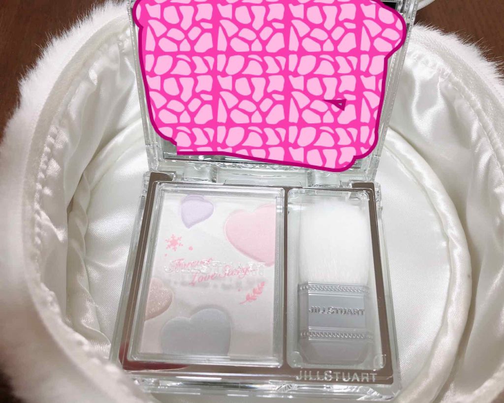 ホワイトラブストーリー コレクション (クリスマスコフレ 2018)/JILL STUART/メイクアップキットを使ったクチコミ(3枚目)