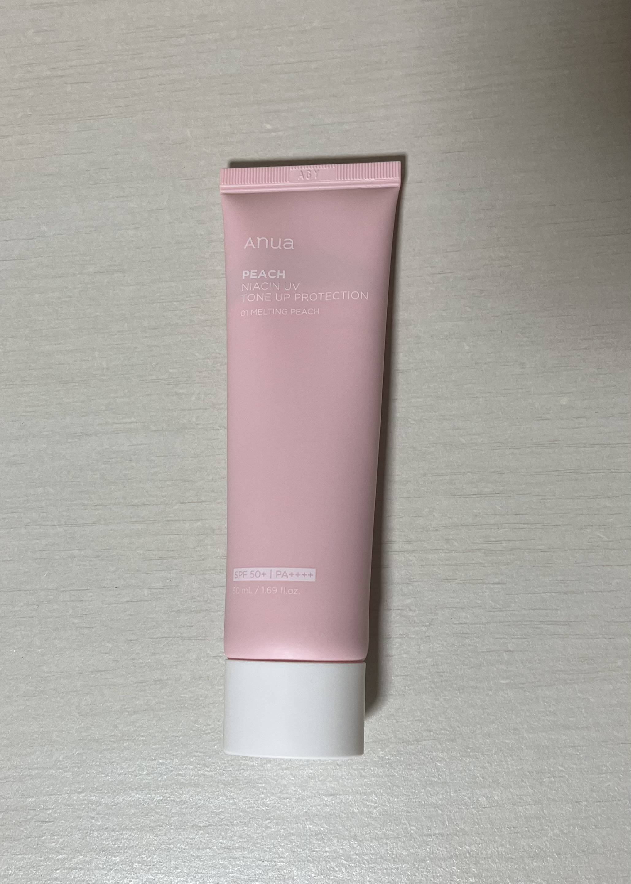 桃ナイアシン UVトーンアッププロテクション/Anua/化粧下地を使ったクチコミ（1枚目）