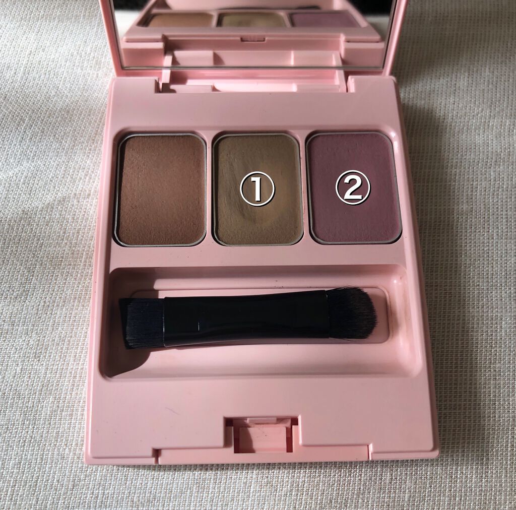 さほ/フォロバ100 on LIPS 「WHOMEEアイブロウパウダー r.mレディーモーヴ税込 19..」(2枚目)