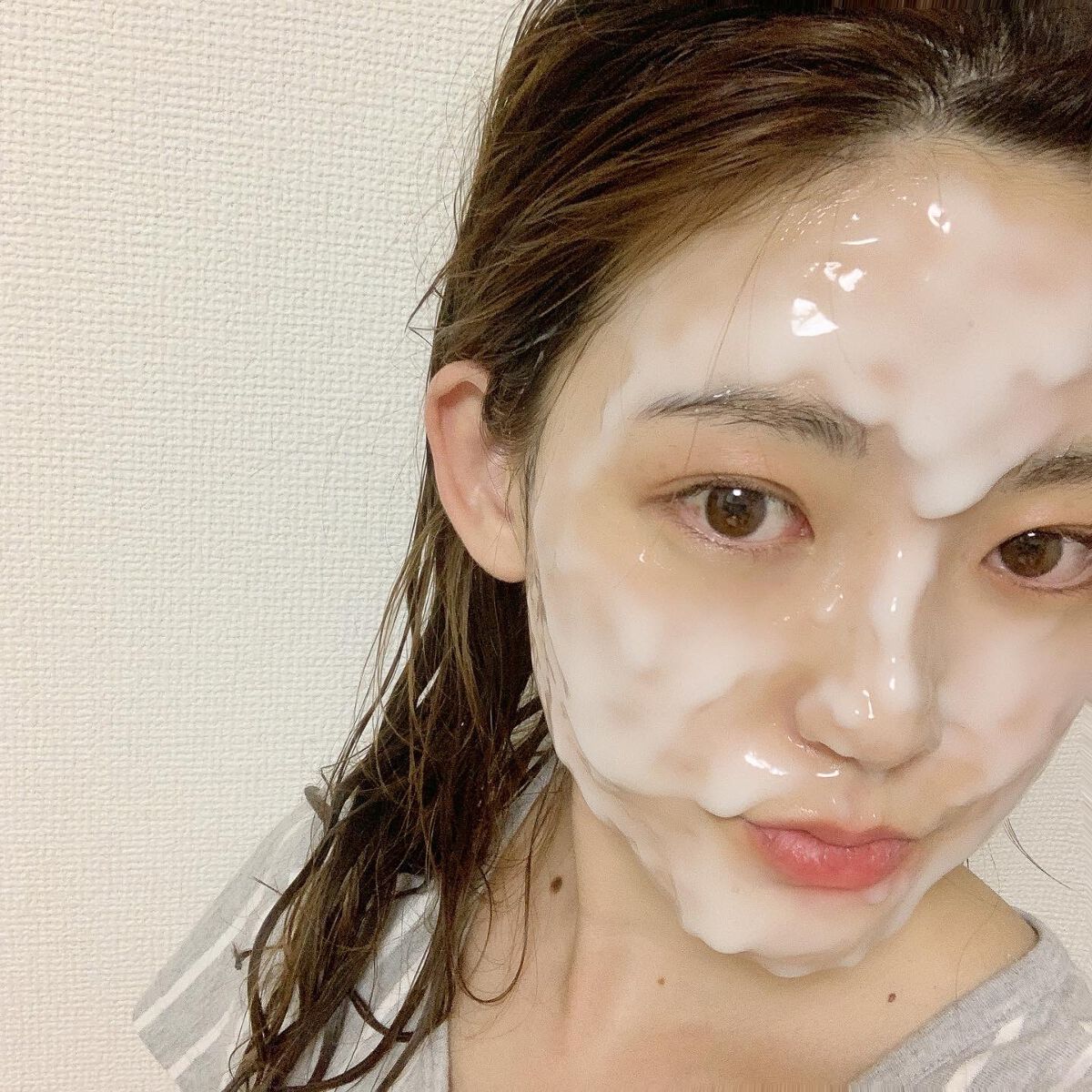 炭酸パック プルリ 1セット/ウツクシア/洗い流すパック・マスクを使ったクチコミ（3枚目）