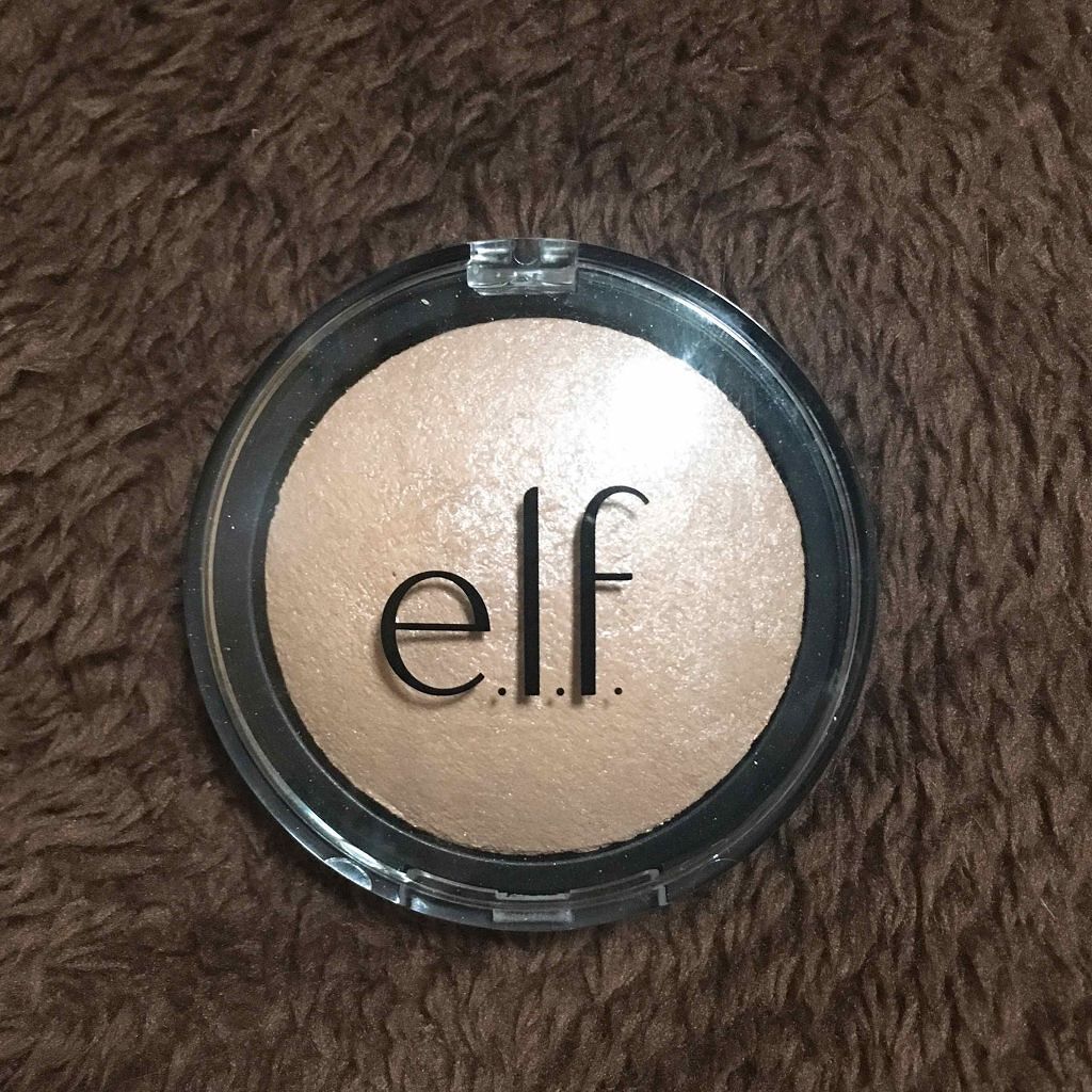 ベイクドハイライター/e.l.f. Cosmetics/パウダーハイライトを使ったクチコミ（1枚目）