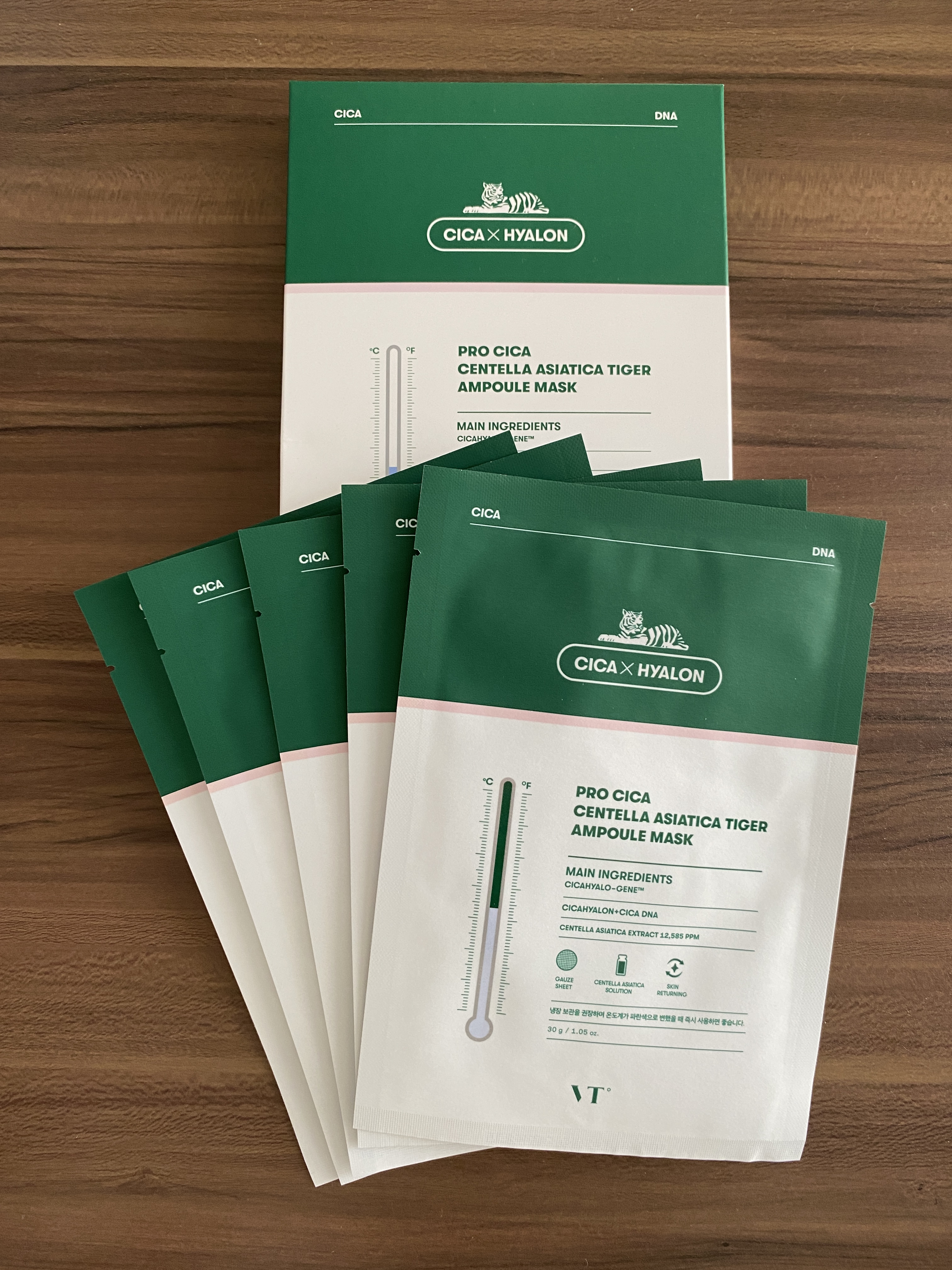 プロシカ センテラアジアチカ タイガーアンプルマスク/VT/シートマスク・パックを使ったクチコミ（1枚目）