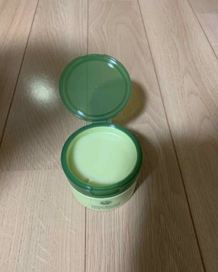 バームクレンジング グリーンティー/サンタマルシェ/クレンジングバームを使ったクチコミ(2枚目)