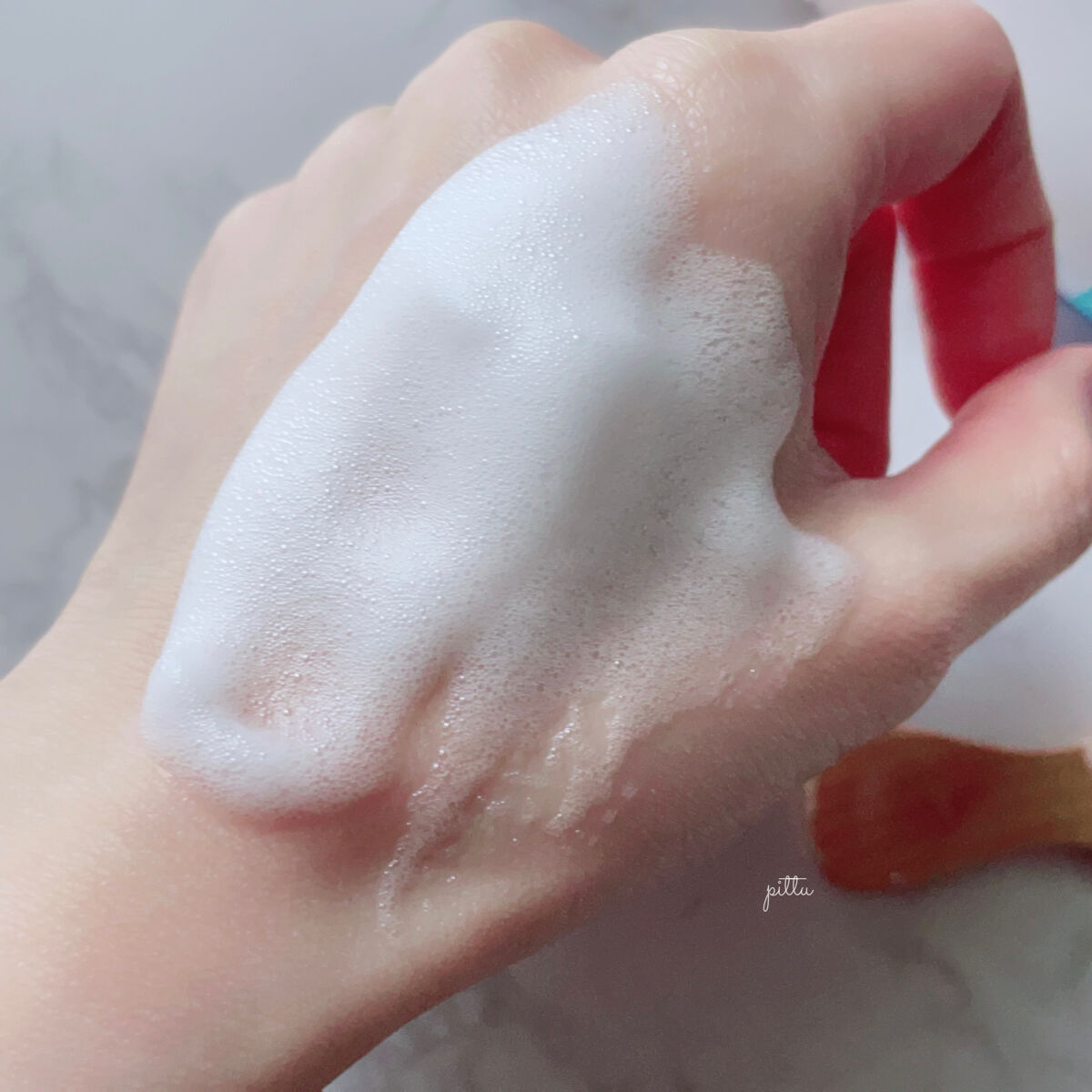 ニベア クリアビューティー弱酸性泡洗顔 皮脂すっきり/ニベア/泡洗顔を使ったクチコミ（3枚目）