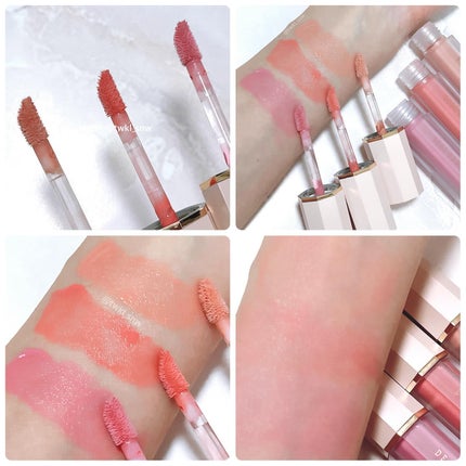 ペタルドロップリキッドブラッシャー/DEAR DAHLIA/リキッドチークを使ったクチコミ(7枚目)