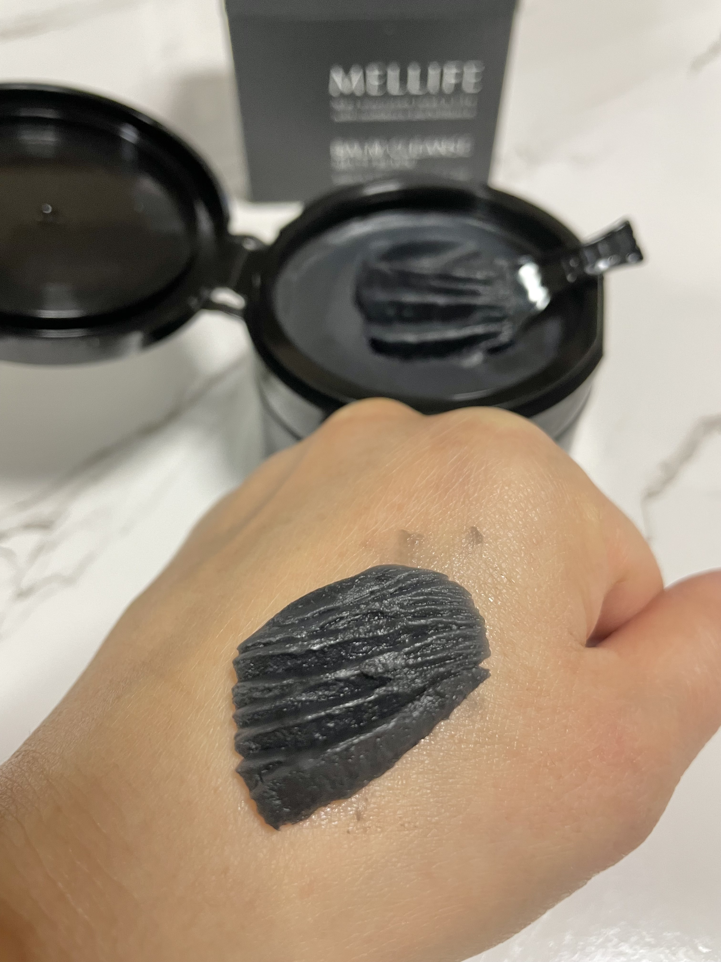 BALM CLEANSE メルティブラック/MELLIFE/クレンジングバームを使ったクチコミ（3枚目）