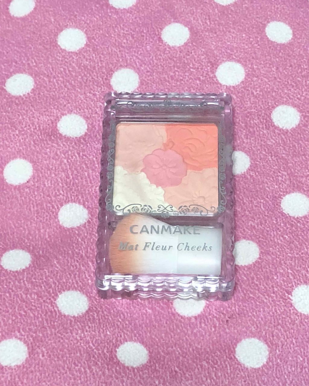 マットフルールチークス/キャンメイク/パウダーチークを使ったクチコミ(1枚目)