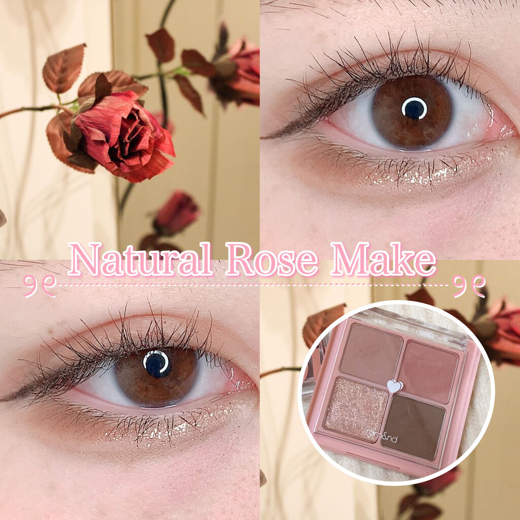 ベターザンアイズ/rom&nd/アイシャドウパレットを使ったクチコミ（1枚目）