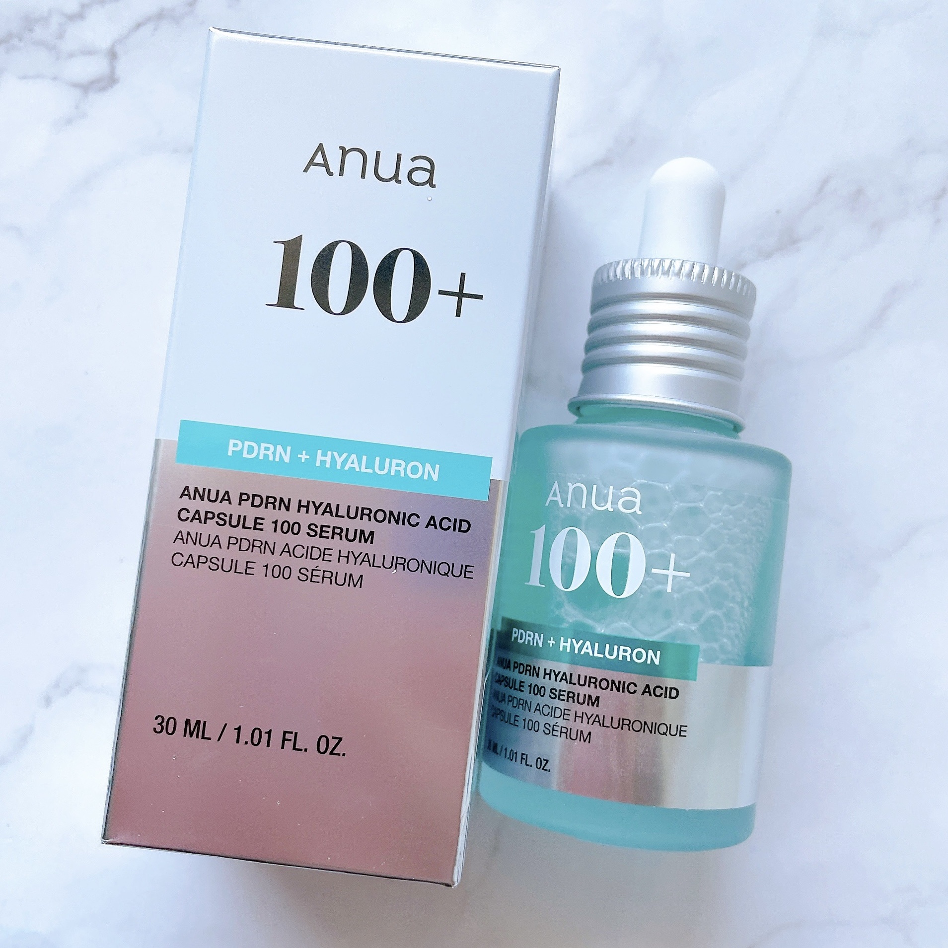 PDRNヒアルロン酸カプセル100セラム/Anua/美容液を使ったクチコミ（2枚目）