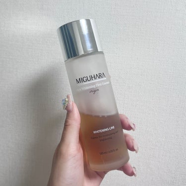 MIGUHARA Ultra Whitening First Essenceのクチコミ「||柔らかな肌へ導く|| MIGUHARA
Ultra Whitening First Ess.....」（1枚目）