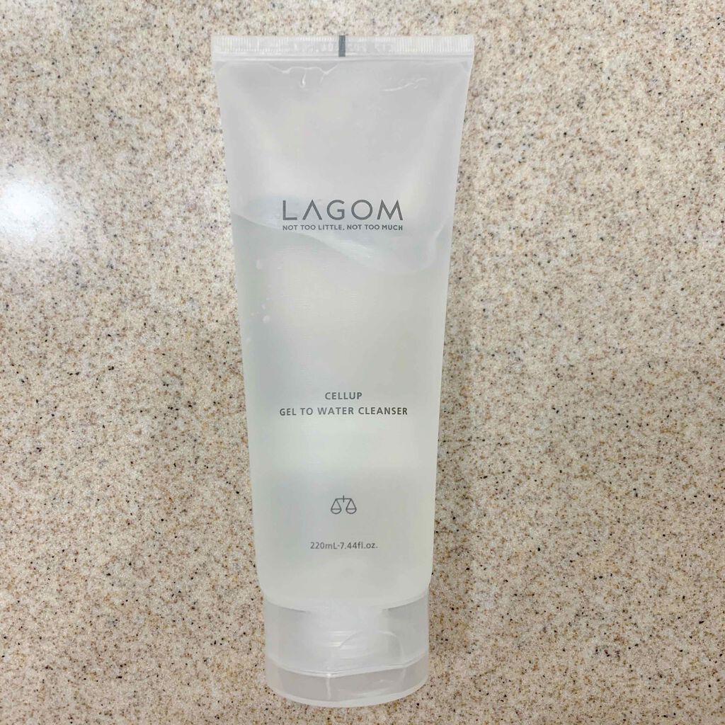 ラゴム ジェルトゥウォーター クレンザー(朝用洗顔)/LAGOM /その他洗顔料を使ったクチコミ(1枚目)