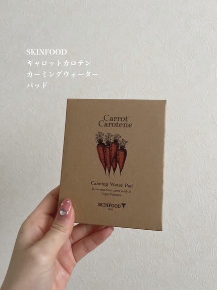 キャロットカロテン カーミングウォーターパッド/SKINFOOD/トナーパッドを使ったクチコミ(2枚目)