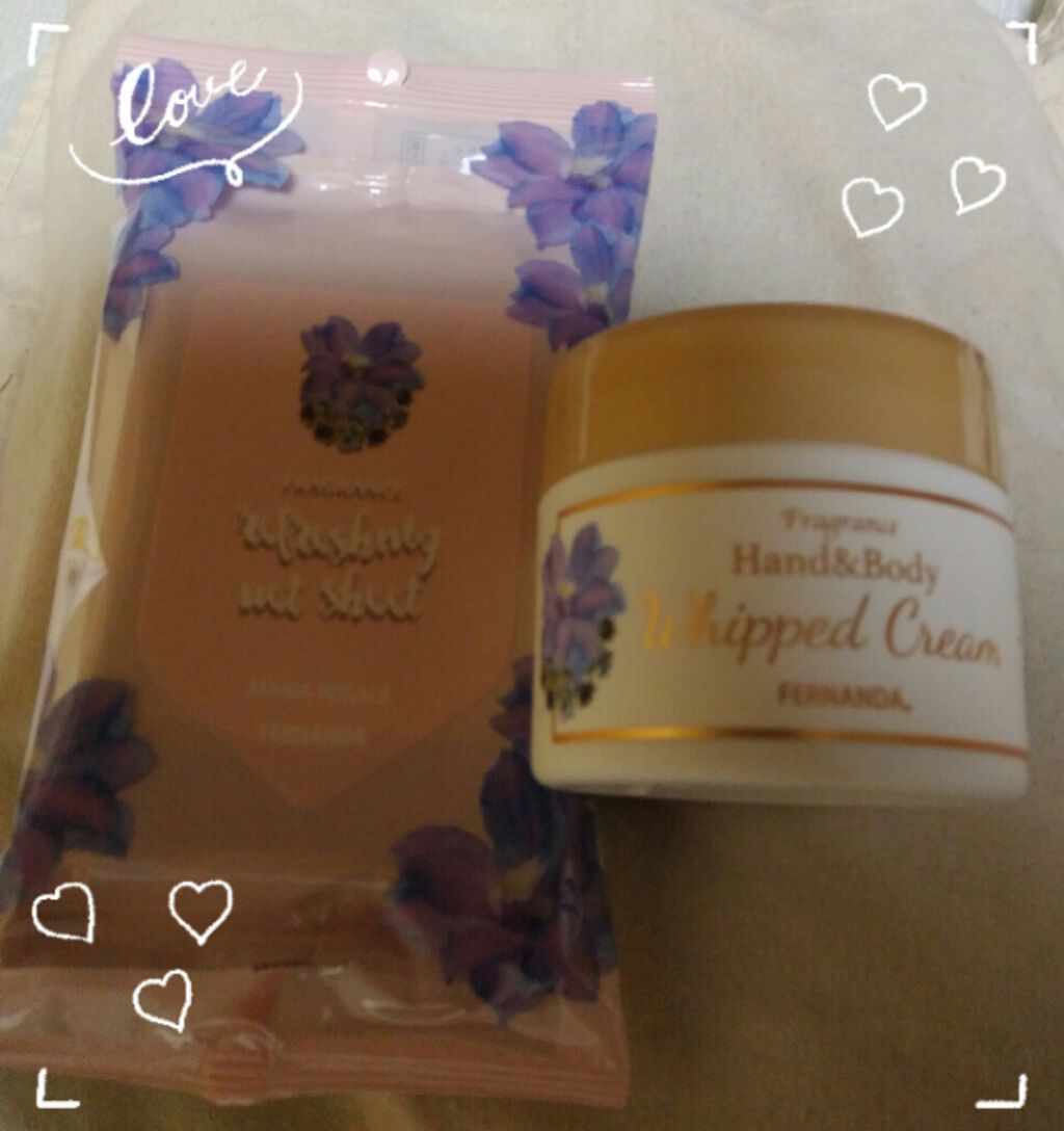 フレグランス ハンド＆ボディホイップクリーム グランデ マリアリゲル/フェルナンダ/ボディクリームを使ったクチコミ（1枚目）