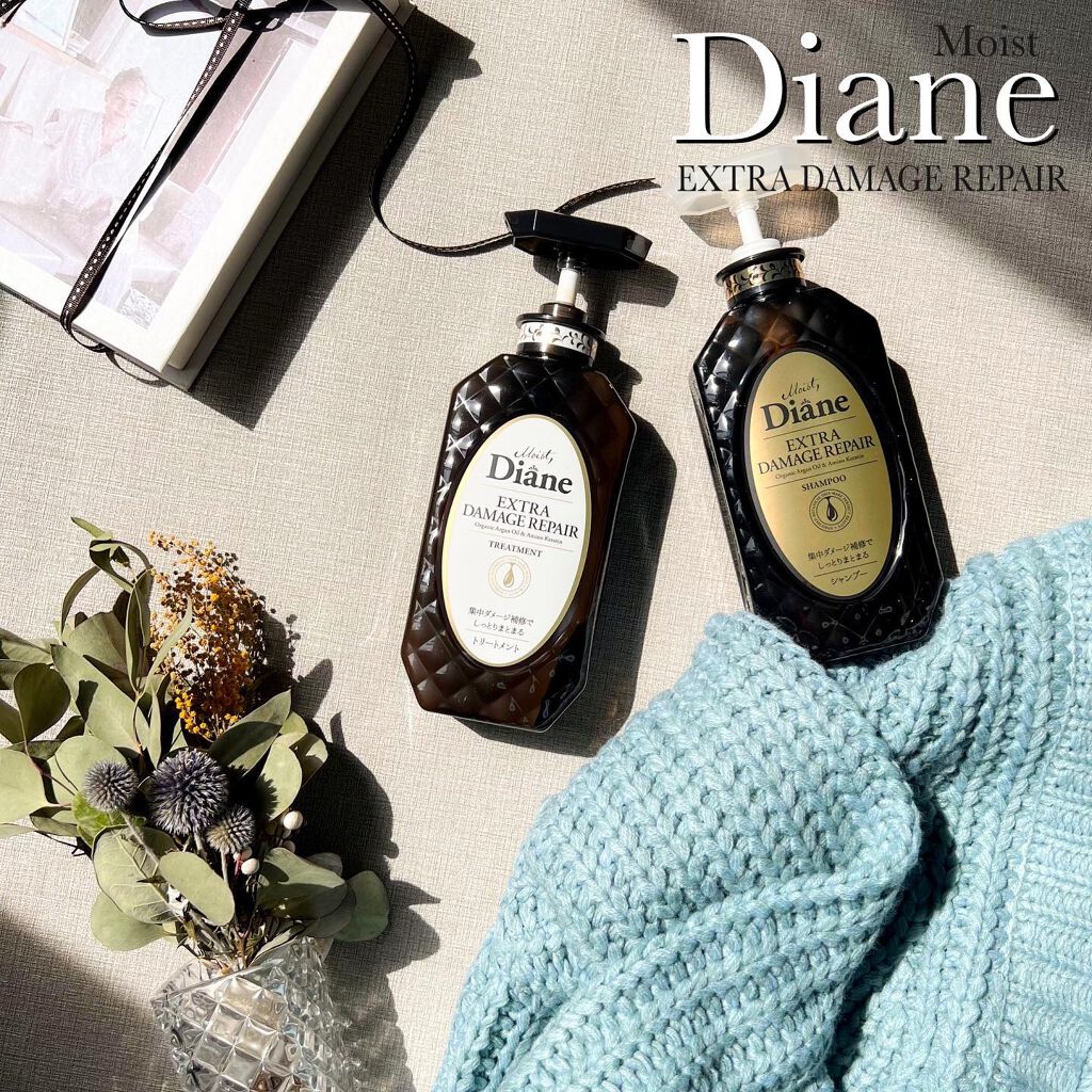 パーフェクトビューティ モイストダイアン エクストラダメージリペア シャンプー/トリートメント/ダイアン/市販シャンプーを使ったクチコミ(1枚目)