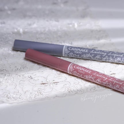 ラスティングリキッドライナー/キャンメイク/リキッドアイライナーを使ったクチコミ(1枚目)