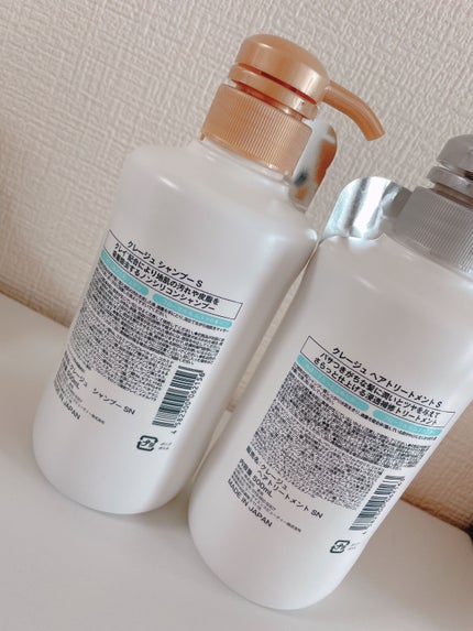 シャンプー/トリートメント SN さらさら/CLAYGE/シャンプー・コンディショナーを使ったクチコミ(4枚目)