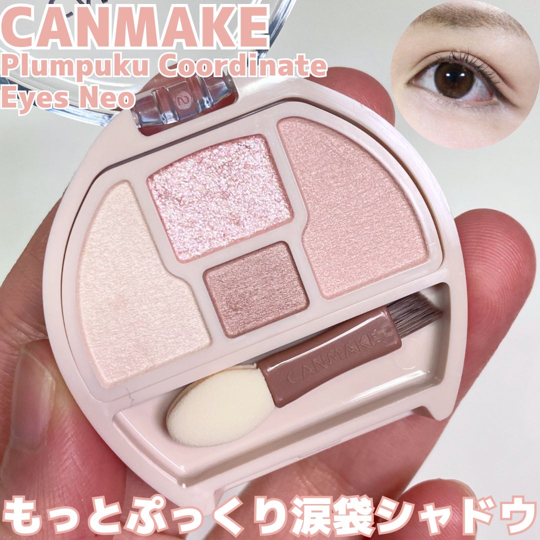 プランぷくコーデアイズNeo/キャンメイク/アイシャドウを使ったクチコミ(1枚目)