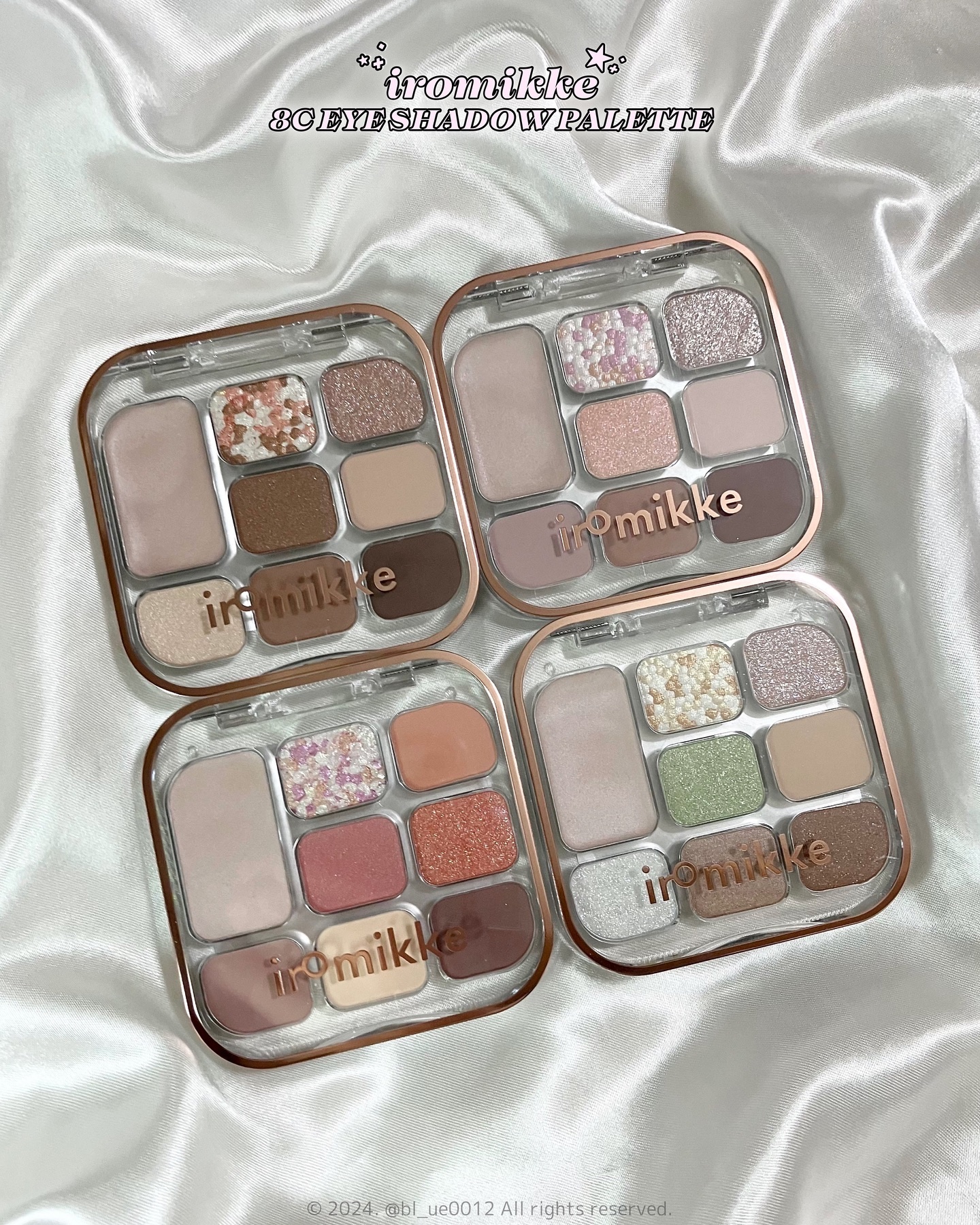 イロミッケ 8色アイシャドウパレット/iromikke/アイシャドウパレットを使ったクチコミ（2枚目）