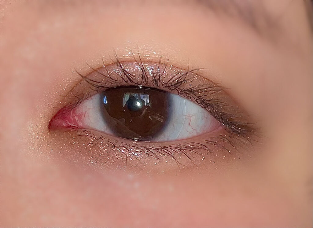 グラデーションアイカラー スウィートブラウン/HABA/アイシャドウパレットを使ったクチコミ（2枚目）