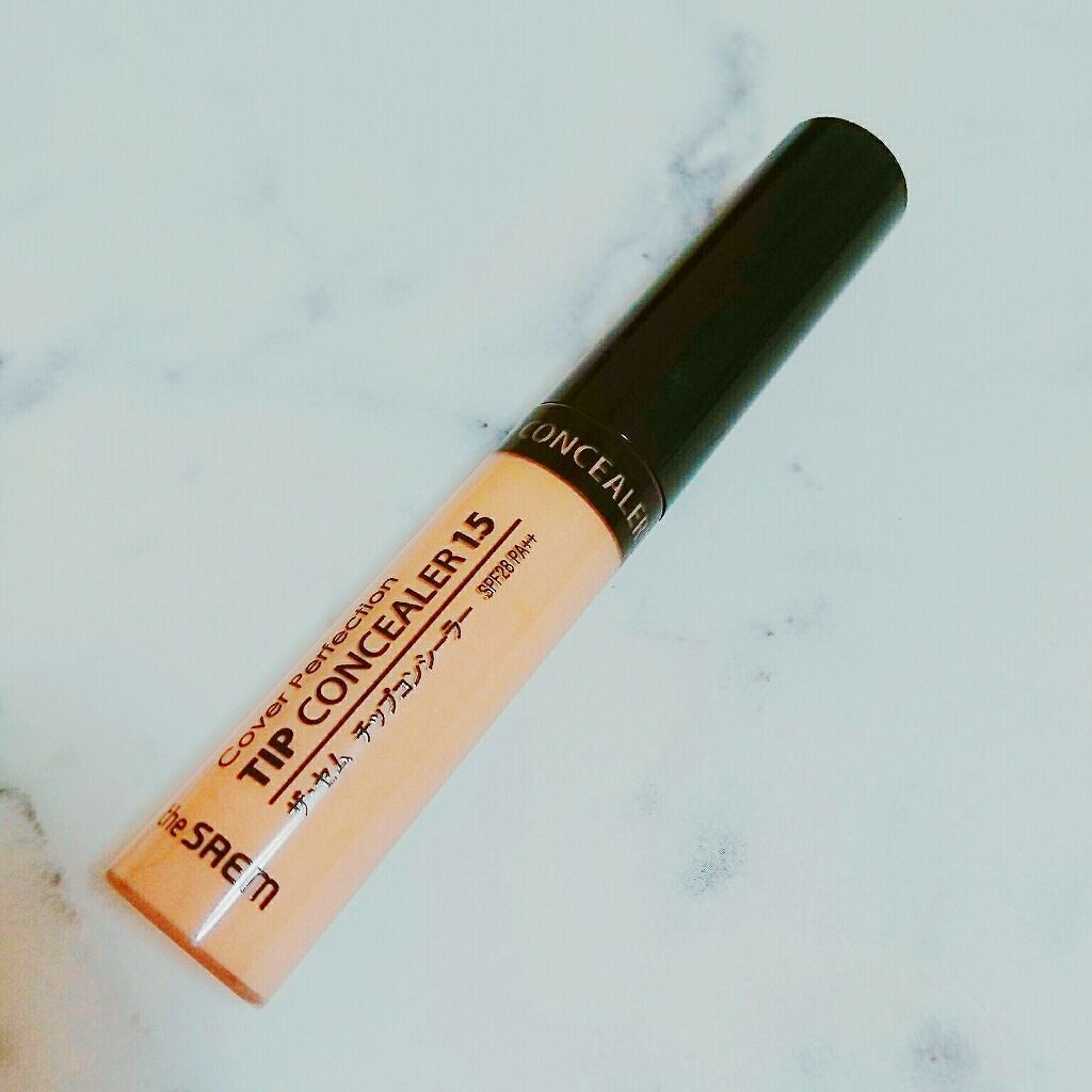 カバーパーフェクション チップコンシーラー/the SAEM/リキッドコンシーラーを使ったクチコミ(1枚目)