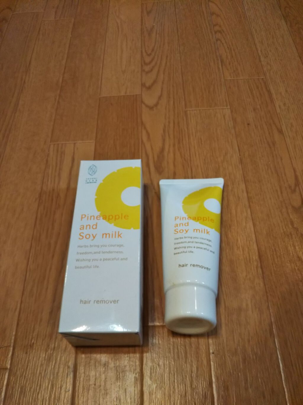 パイナップル豆乳除毛クリーム/鈴木ハーブ研究所/除毛クリームを使ったクチコミ(1枚目)