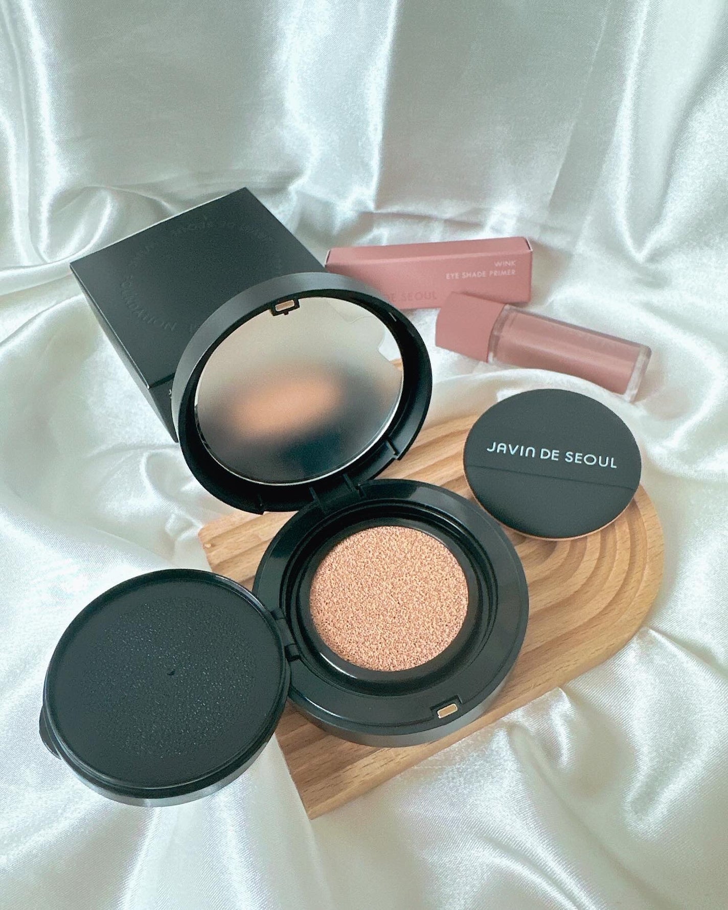 ジャビンドゥソウル ウインクファンデーションパクト/Javin De Seoul/クッションファンデーションを使ったクチコミ(2枚目)