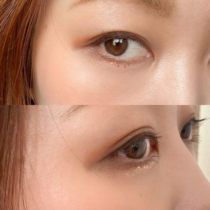 シャンパンアイグリッター/Peach C/グリッターを使ったクチコミ(4枚目)