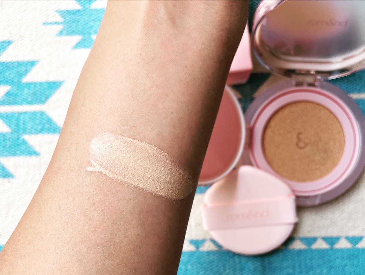 ブルームインカバーフィットクッション/rom&nd/クッションファンデーションを使ったクチコミ（3枚目）