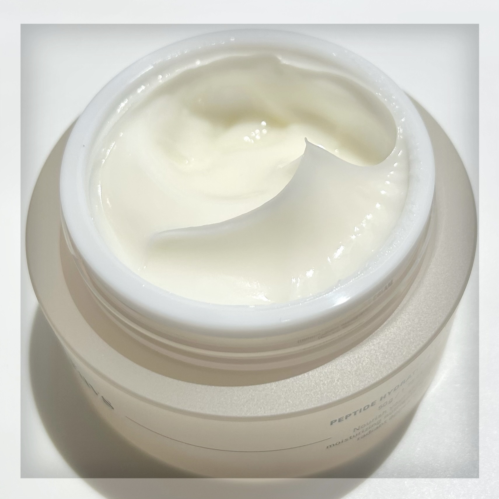 ペプチドハイドレーティングクリーム/favs/フェイスクリームを使ったクチコミ（3枚目）