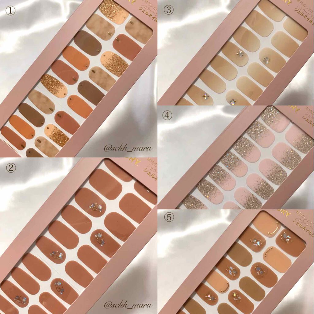 年春新作ネイルシール パーツ ネイルフィット ジェルネイルシール Gelato Factoryの口コミ 待望のオフィスネイルシール誕生 いつも By Sachika 混合肌 代後半 Lips