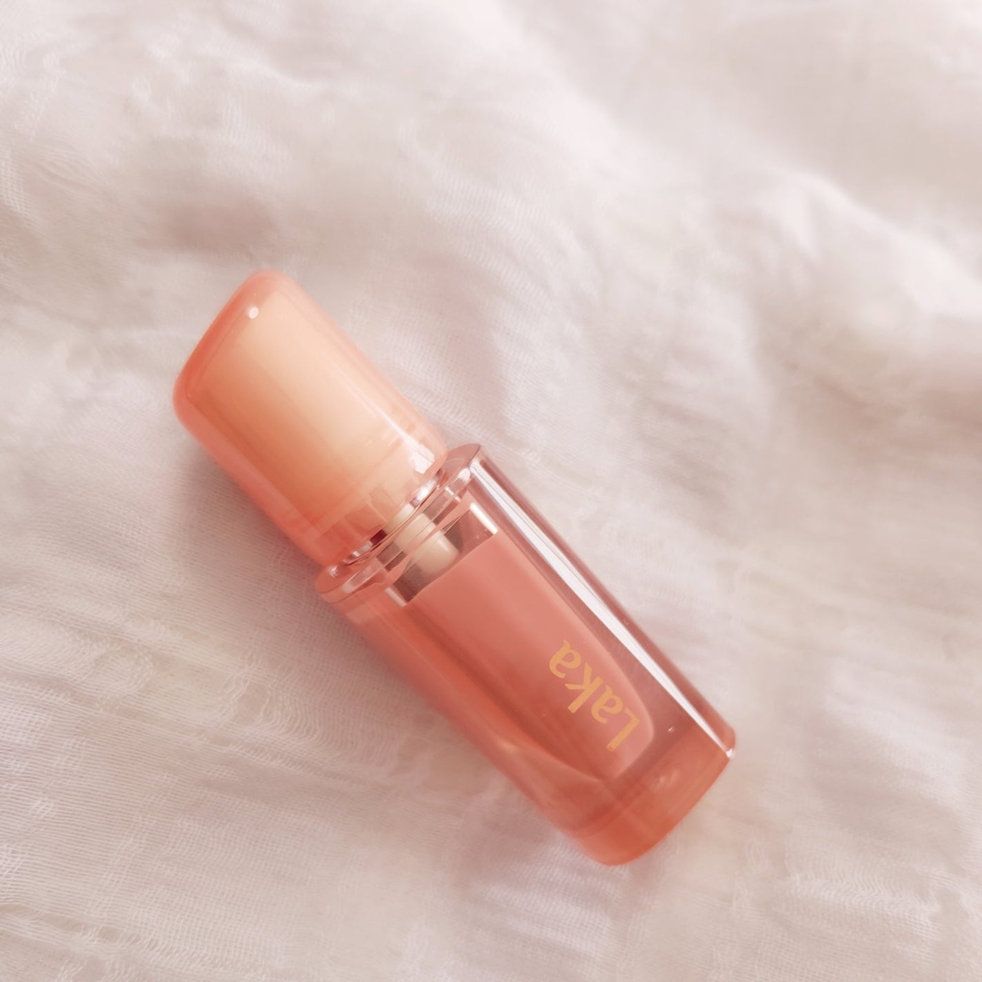 ジェリーイングヌードグロス/Laka/リップグロスを使ったクチコミ(2枚目)