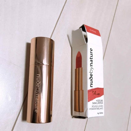 moisture shine lipstick/nude by nature/口紅を使ったクチコミ(1枚目)