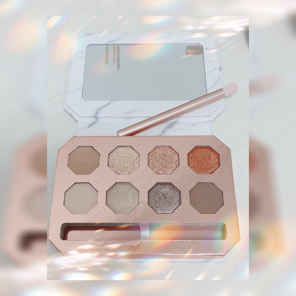 ブルーミング エディション パラダイス デュアル パレット ブラッシャー デュオ/DEAR DAHLIA/単色アイシャドウを使ったクチコミ(2枚目)