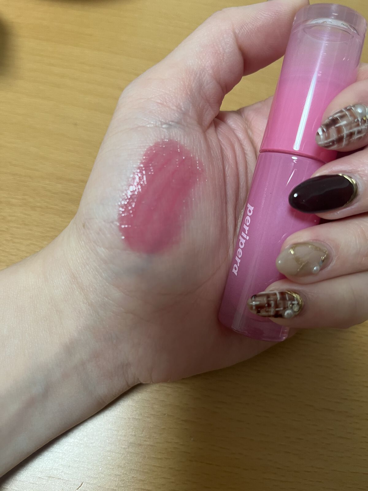 ペリペラ インク ムード グロイ ティント/PERIPERA/リップティントを使ったクチコミ（3枚目）