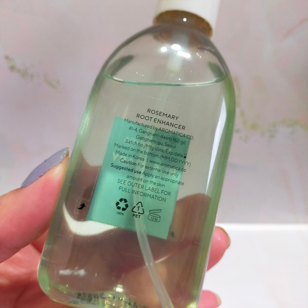 ローズマリールートエンハンサー/AROMATICA/頭皮ローションを使ったクチコミ（3枚目）