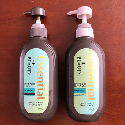 THE BEAUTY 髪のキメ美容シャンプー/コンディショナー<エアリーリペア> /エッセンシャル/シャンプー・コンディショナーを使ったクチコミ(1枚目)