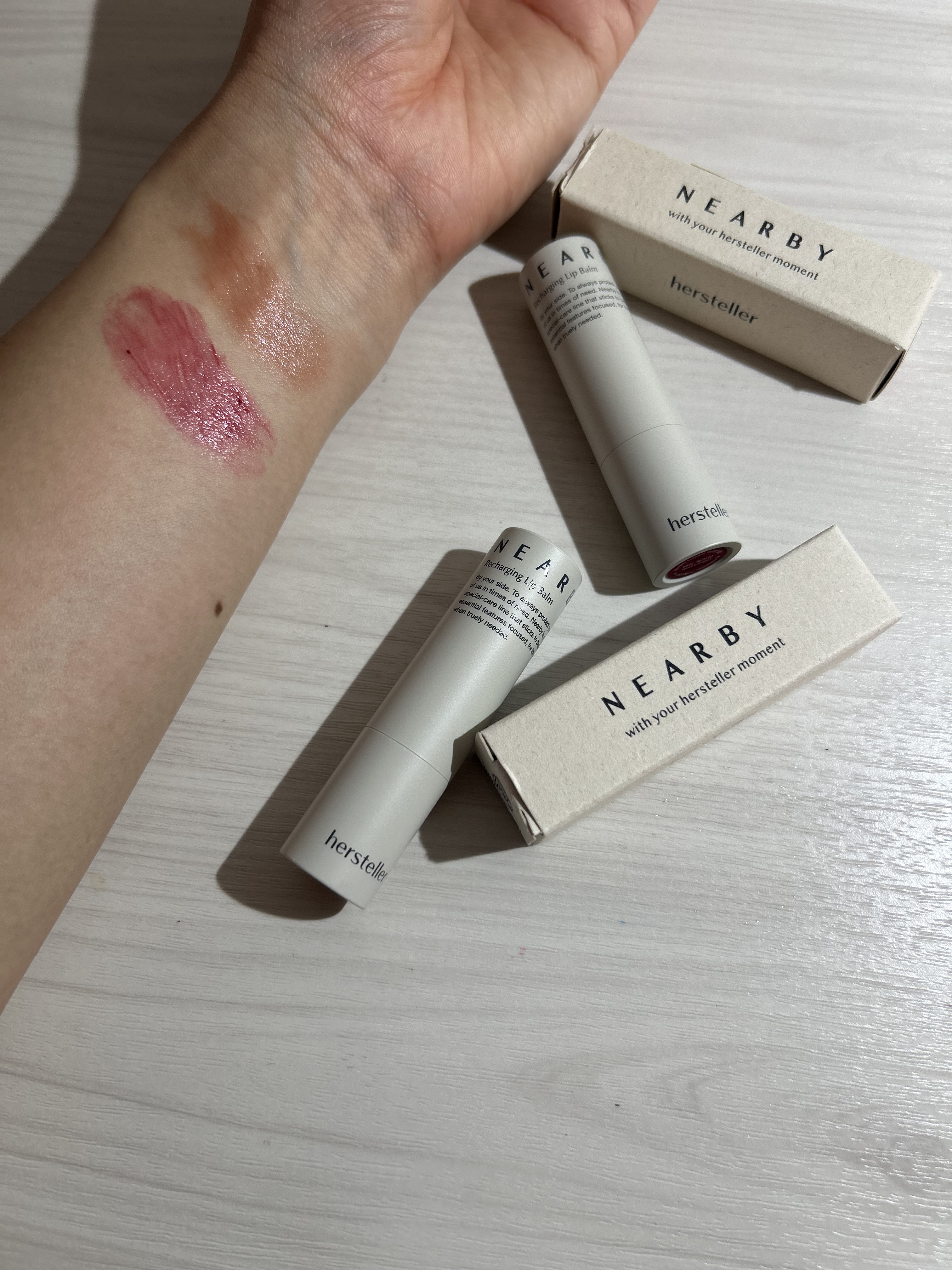 NEARBY Recharging Lip Balm/Hersteller/口紅を使ったクチコミ（2枚目）