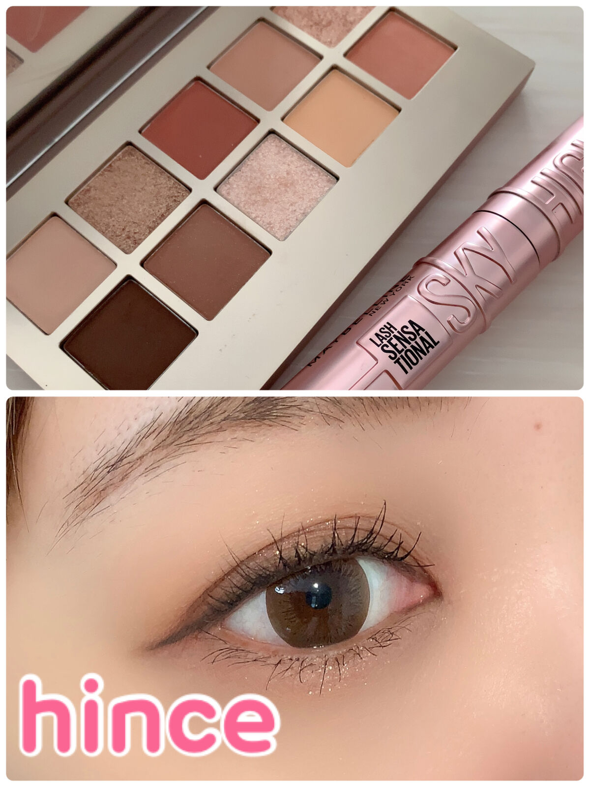 ニューデップスアイシャドウパレット/hince/アイシャドウパレットを使ったクチコミ（1枚目）