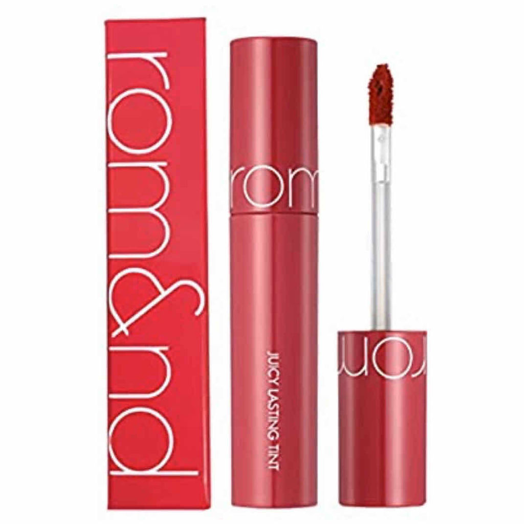 ジューシーラスティングティント/rom&nd/リップティントを使ったクチコミ（2枚目）